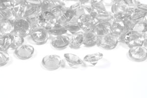 diamants transparents